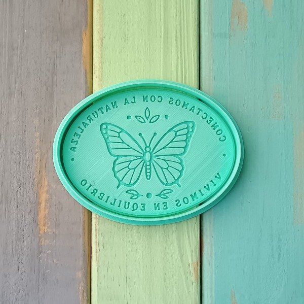 Producto - Placa mariposa - 0