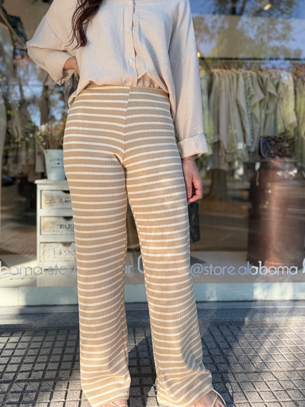 Producto - Pantalón de hilo rayado