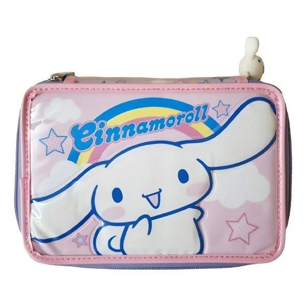 Producto - Cartuchera Cinnamoroll 2 Pisos - Cresko con Útiles