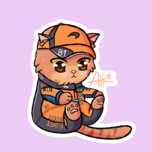 Producto - Stickers en Vinilo - F1 - Michi Oscar