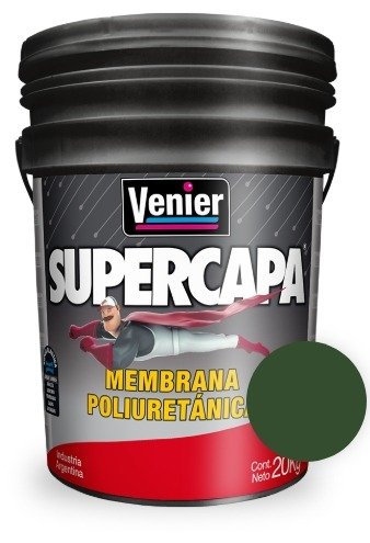 Producto - MEMBRANA POLIURETÁNICA SUPERCAPA VERDE x5 kilos VENIER
