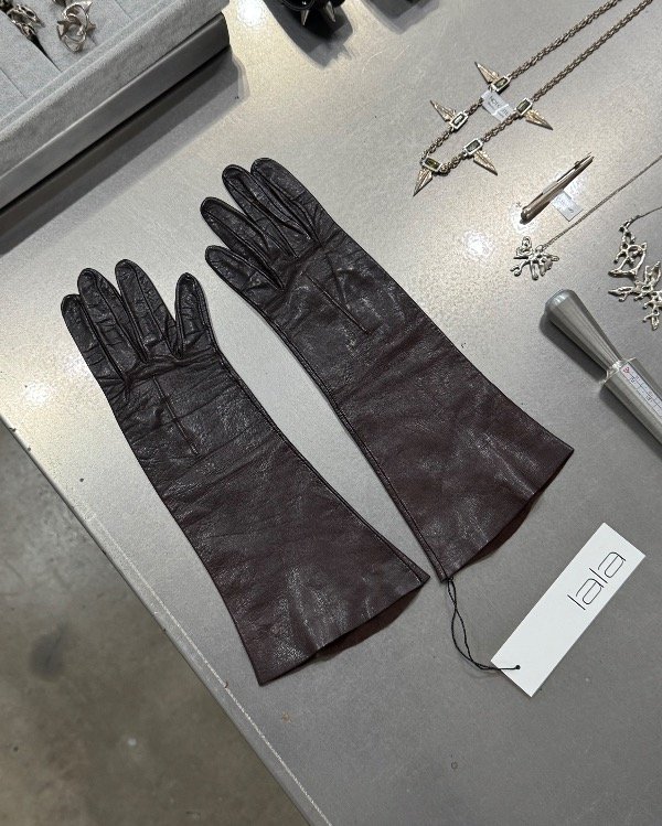 Producto - Guantes leather marrones