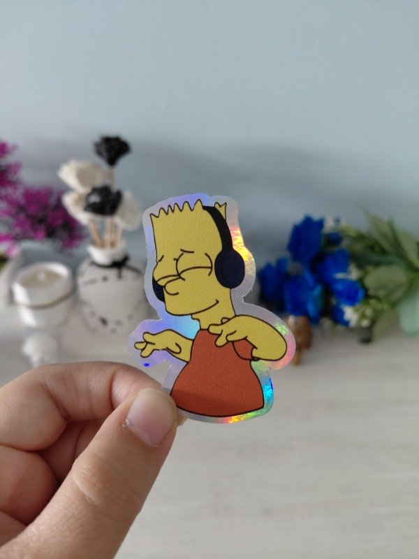 Producto - Stickers holográficos - Colección "Los Simpson" 0155