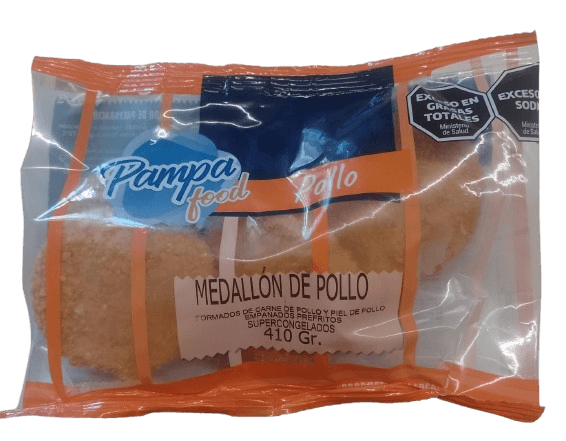 Producto - Medallones de Pollo Pampa x 410g
