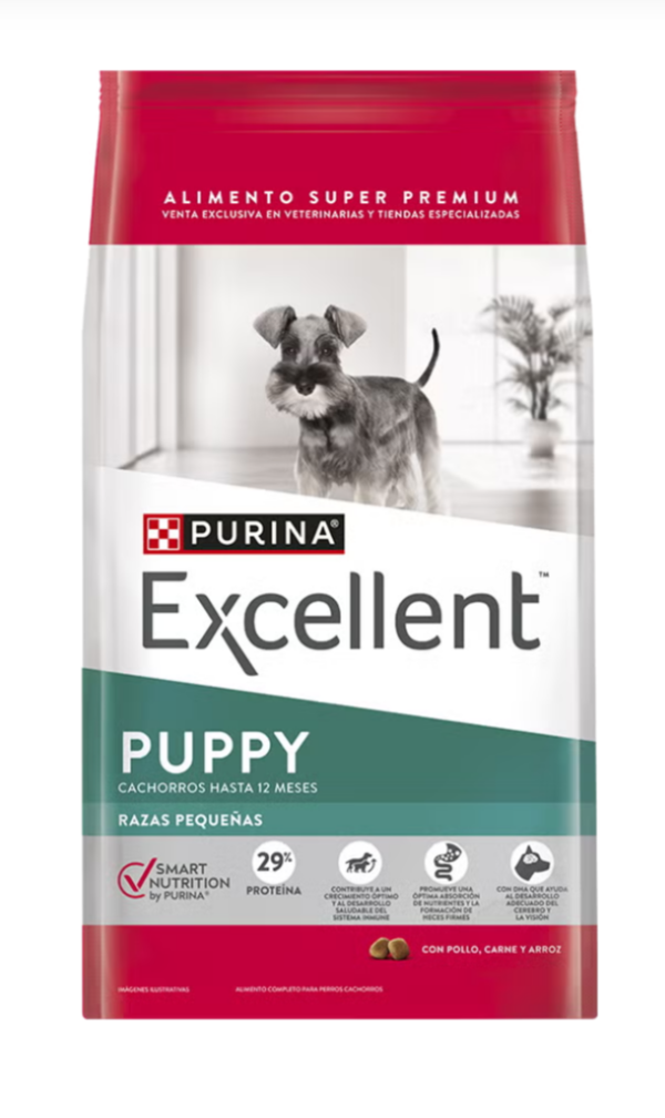 Producto - Purina Excellent Perro Cachorro Razas Pequeñas