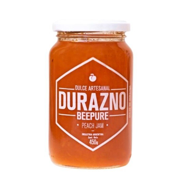 Producto - Dulce de Durazno x 450g BEEPURE