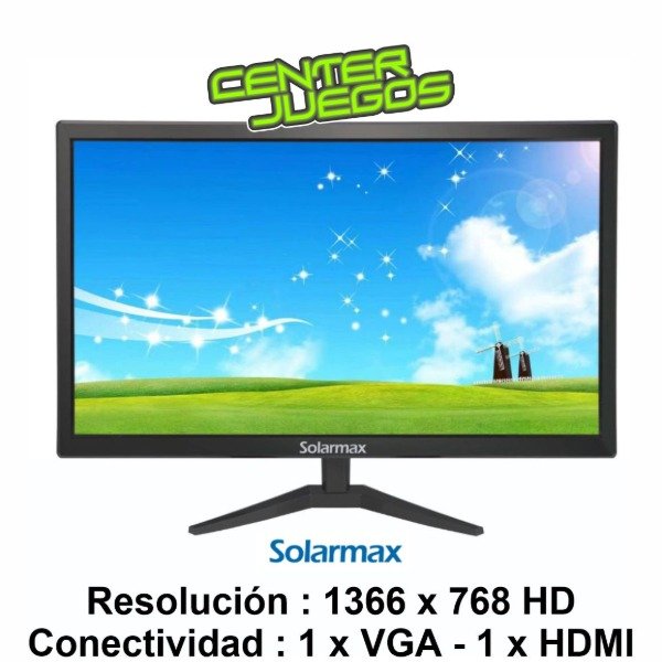 Producto - MONITOR LED 19 SOLARMAX HD 60HZ 5MS SX19F4