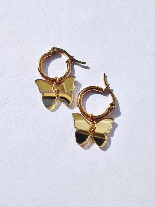 Producto - Aritos MINI MARIPOSA GOLD