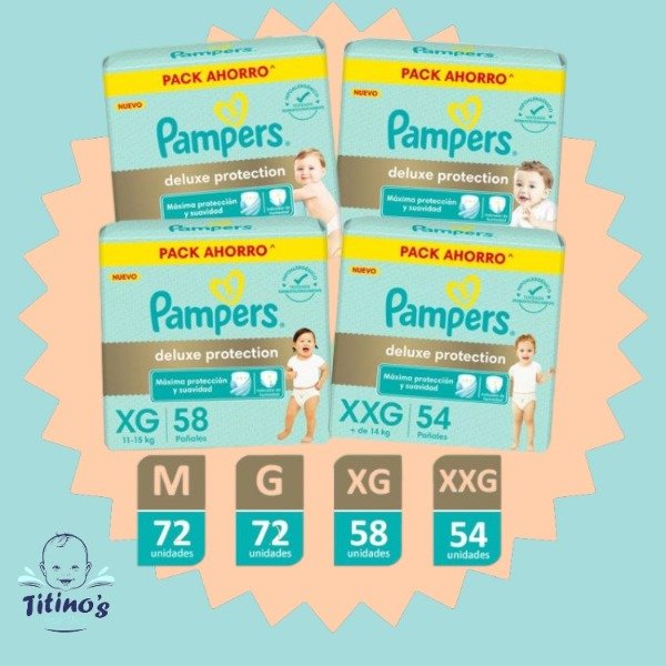 Producto - Pampers Deluxe Protection x2 uni