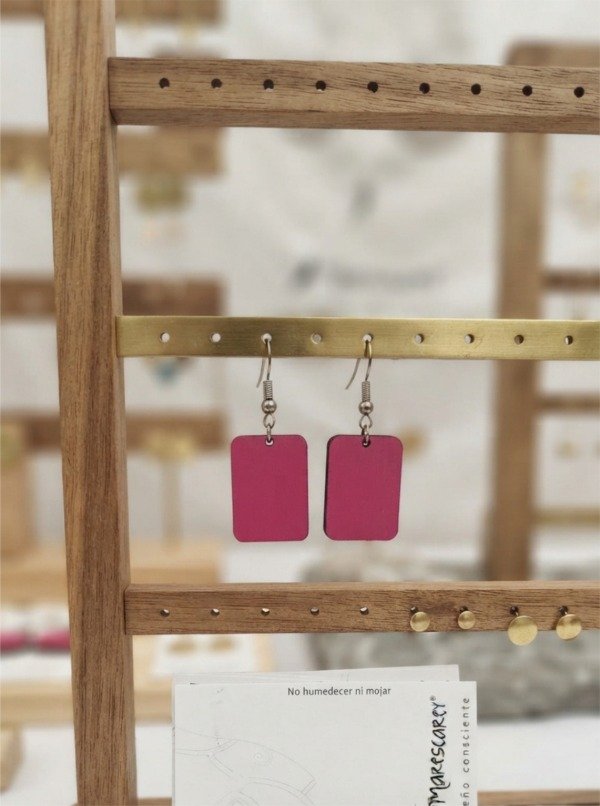 Producto - Aros Venecita / Fucsia Power - 2