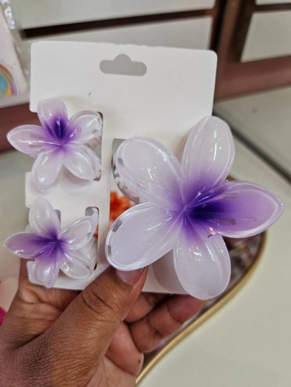 Producto - Set x 3 broches summer (Lila)