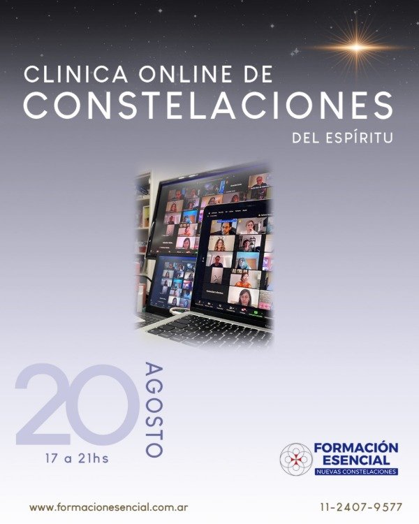 Producto - Práctica y Clínica Online de Nuevas Constelaciones Familiares - 20/8/25