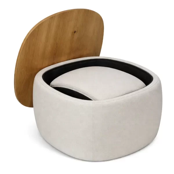 Producto - Mesa Auxiliar Caracas con Pufs Ocultos