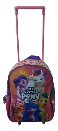Producto - Mochila Con Carro 12 My Little Pony Wabro