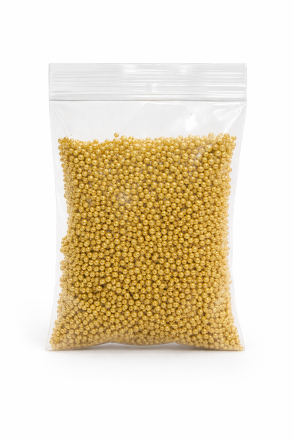 Producto - Perlas Doradas Mini 40 gr