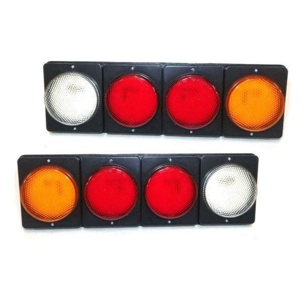 Producto - Par De Faros Traseros Cuadruples RR 1904 / Camión - Pick Up [P14]