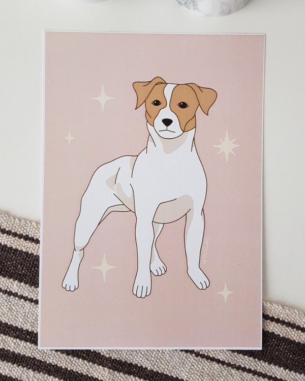 Producto - PRINT A5 PERRO JACK