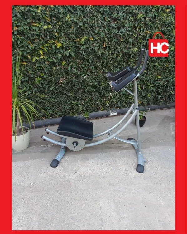 Producto - Máquina de abdominales Ab Coaster con riel curvo y asiento giratorio - 2