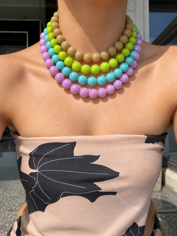 Producto - COLLAR CHICLE TONOS PASTELES REGULABLE 2250