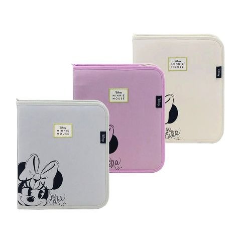 Producto - CARPETA 3X40 CARTA CON CIERRE DISNEY MINNIE X UNIDAD COLORES SURTIDOS LSYD1