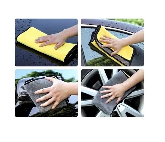 Producto - MICROFIBRA DOBLE CARA PREMIUM SECADO ENCERADO 30X60 CM AUTOCARE