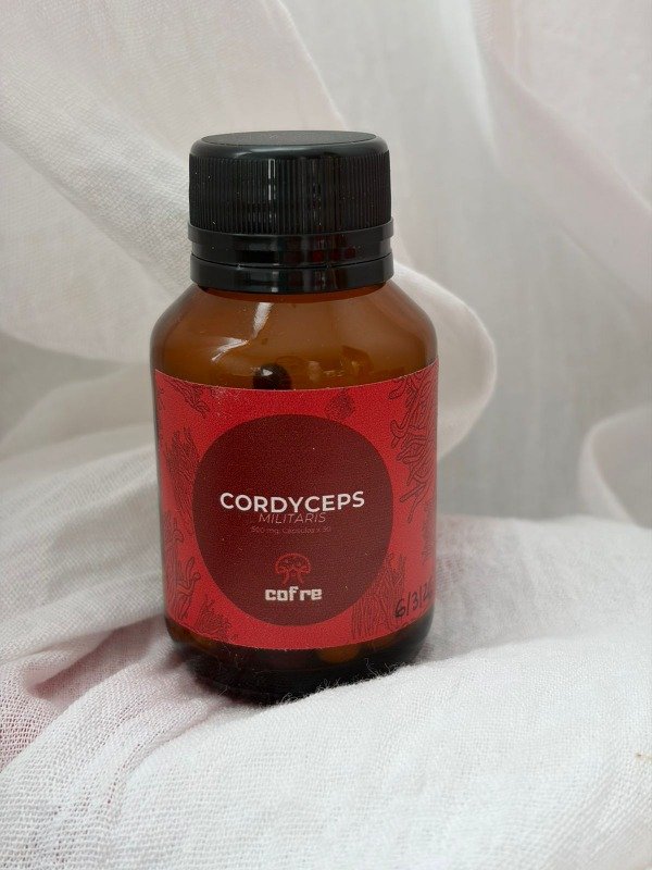 Producto - Cordyceps militaris, capsulas 500 mg x30