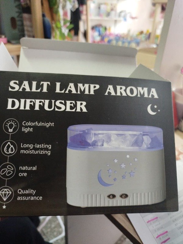 Producto - Lampara de Sal y humidificador