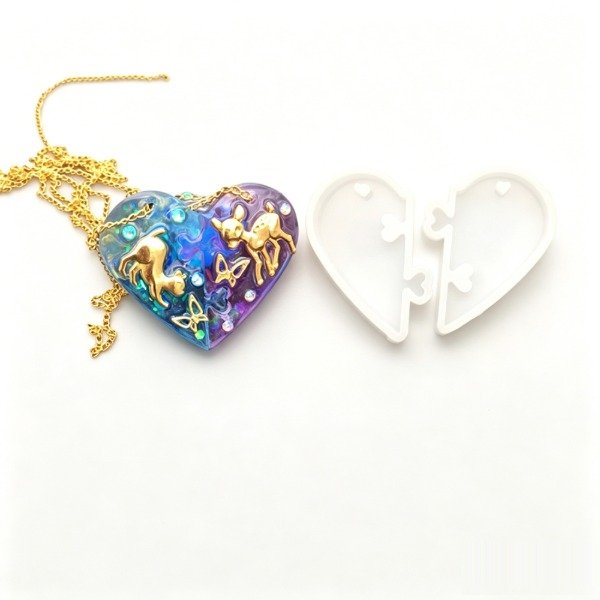 Producto - Molde corazon rompecabezas - 0