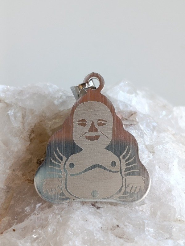 Producto - Dije acero quirúrgico Buda