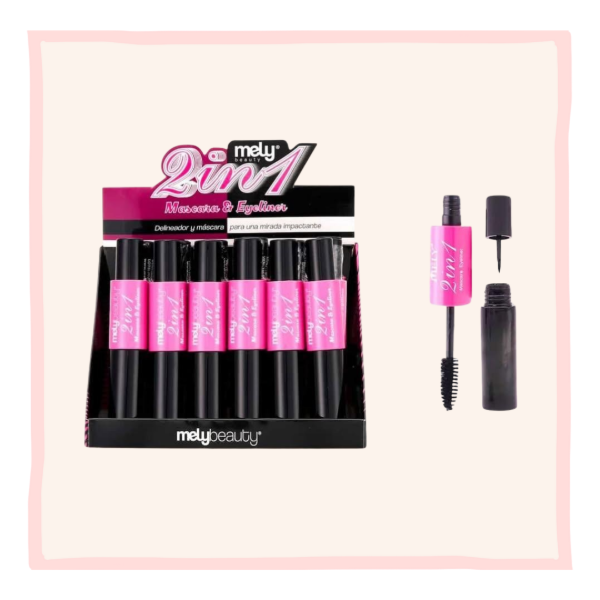 Producto - MÁSCARA DE PESTAÑAS Y DELINEADOR 2 EN 1 - MELY