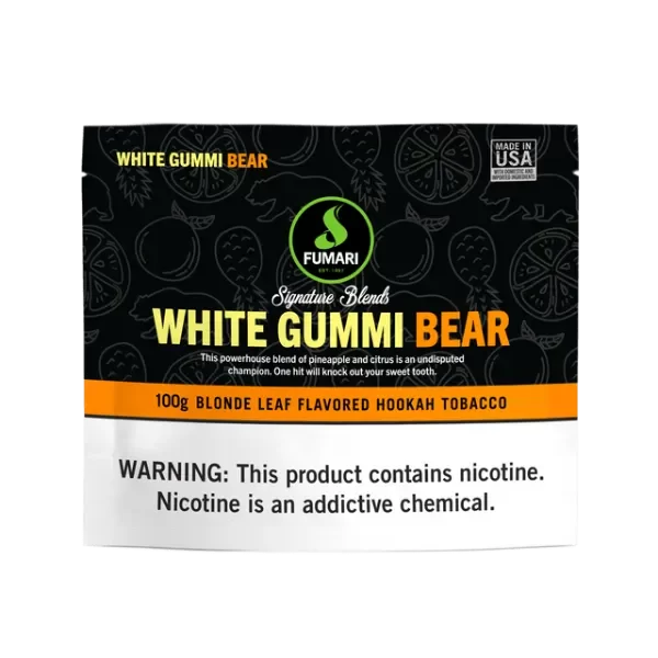 Producto - (TABACO PARA SHISHA) FUMARI 100G WHITE GUMMI BEAR
