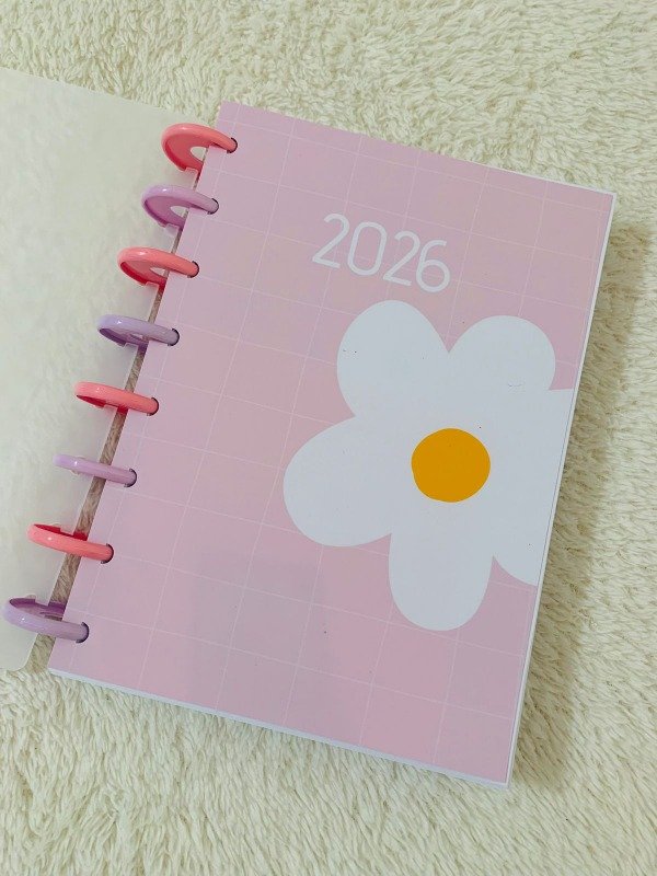 Producto - Agenda Diaria Margarita Rosa Pastel Un Dia A La Vez 2026