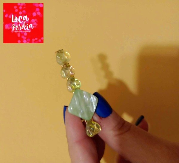 Producto - Hebilla Verde  6 cm Con Pinza