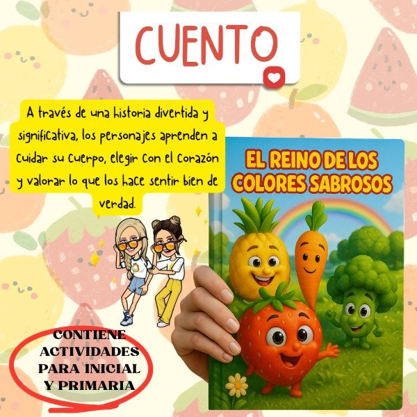 Producto - CUENTO. El Reino de los Colores Sabrosos