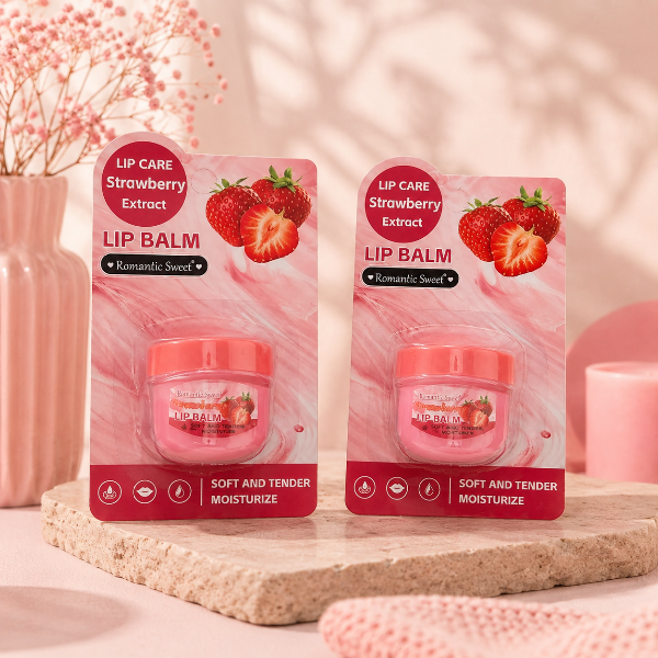 Producto - Bálsamo labial de frutilla (vaselina)