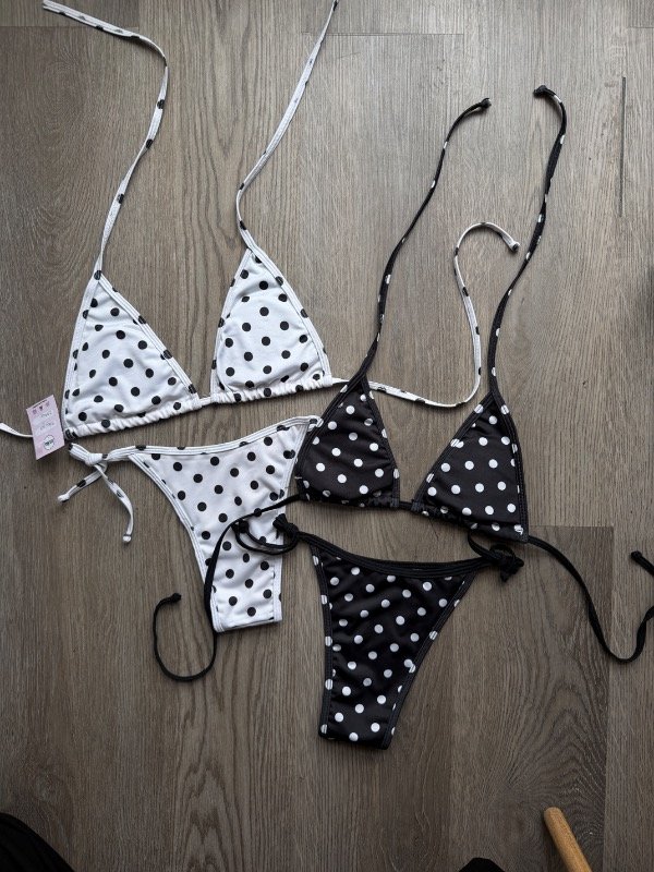 Producto - Bikini Polka Dot blanca - 3