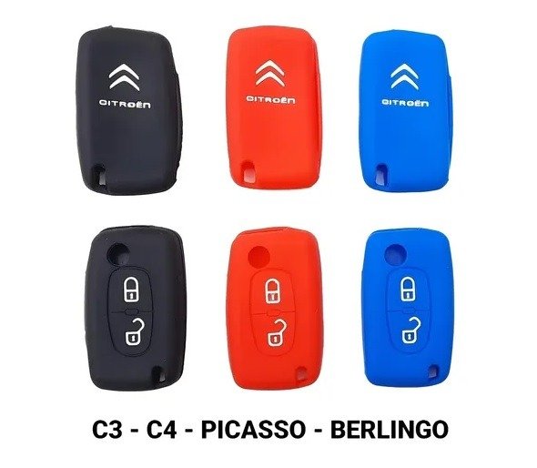 Producto - FUNDA CUBRE LLAVE CITROEN C3 C4 PICASSO BERLINGO