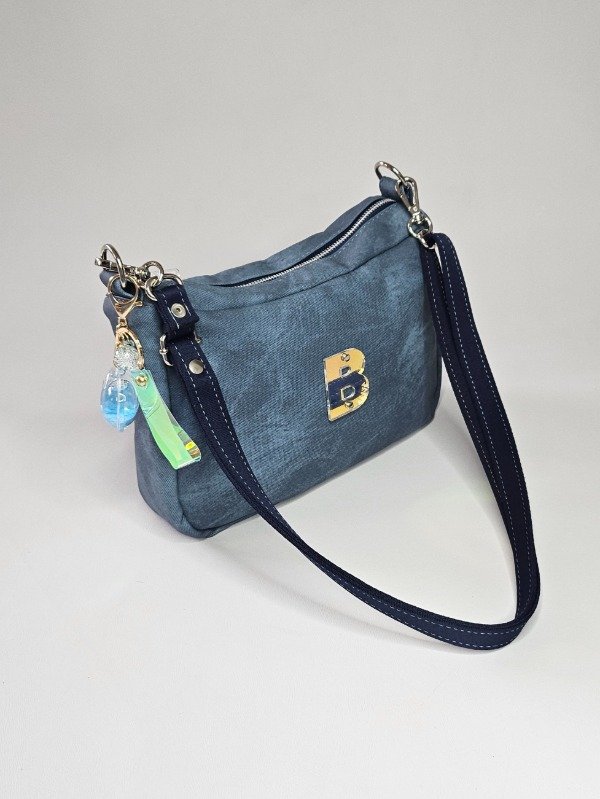 Producto - Bandolera Baguette denim