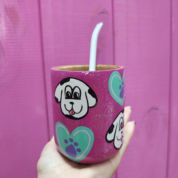 Producto - MATE ANIMALOVER FUCSIA