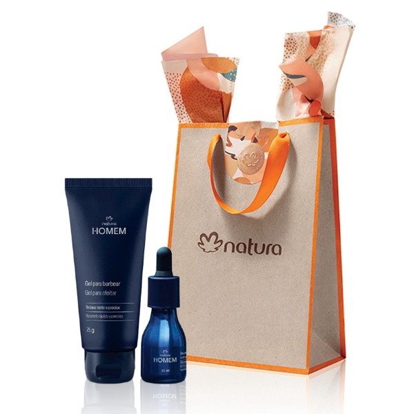 Producto - Regalo Homem Barba: Óleo para barba 30ml + Gel para barbear 75g