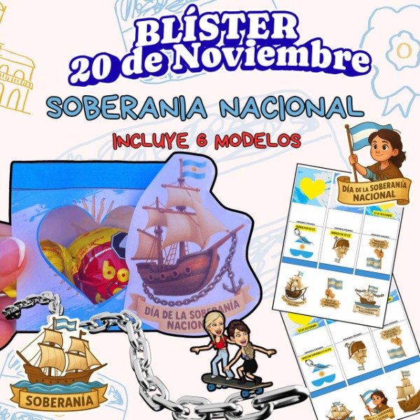 Producto - BLÍSTER DIA DE LA SOBERANÍA NACIONAL