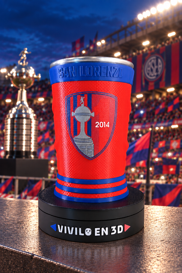 Producto - VASO CHOPP 500ML SAN LORENZO DE ALMAGRO CAMPEON DE AMERICA - 1