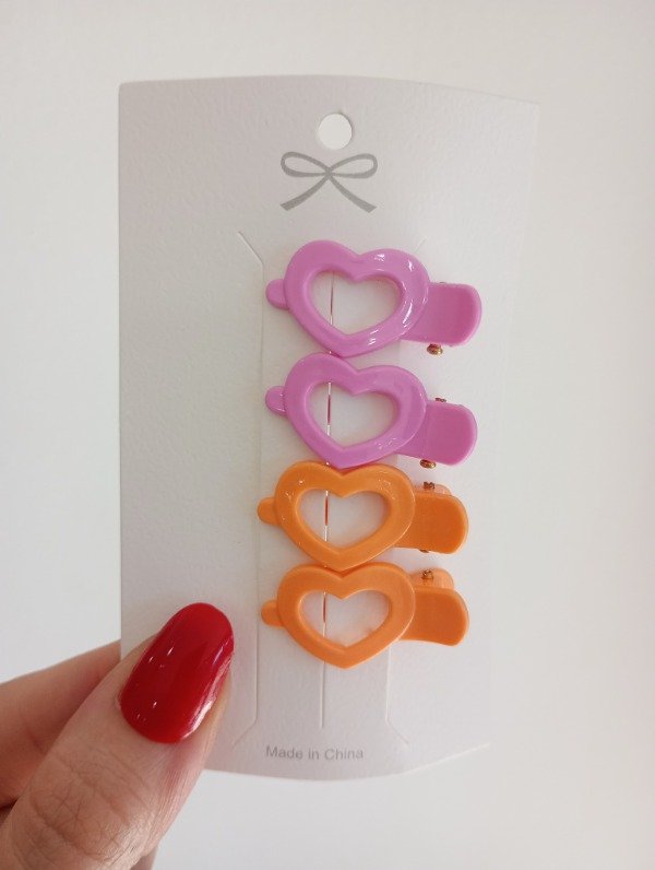 Producto - Set Hebillas X4 Juli Rosa