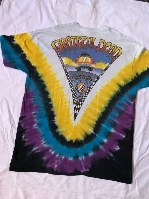 Producto - Vintage rare 1995 Grateful Dead N.Y.C. Madison Square Garden tour tubular tee.