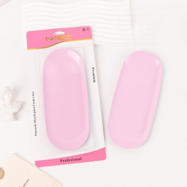 Producto - Bandeja/ Paleta mezcladora Rosa 9x23cm  - Naez