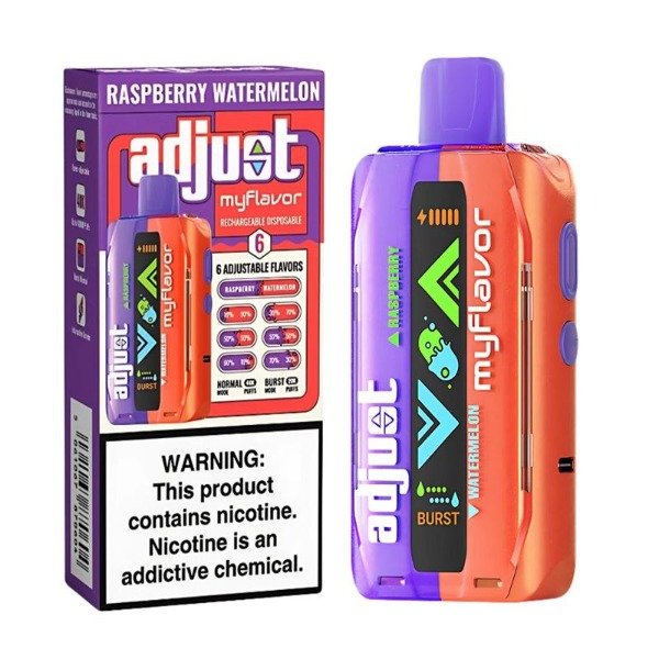 Producto - (POD DESCARTABLE) ADJUST 40K - RASPBERRY WATERMELON