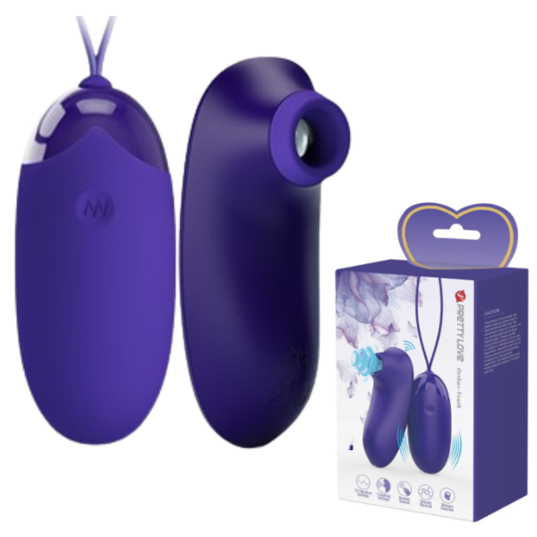 Producto - Succionador + Huevo Vibrador Pretty Love Orthus (Recargable) - 0