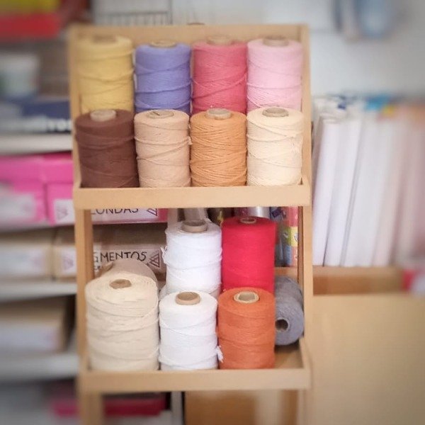Producto - HILO DE ALGODÓN DE 40 HEBRAS - ROLLO x 135 mts - MACRAMÉ