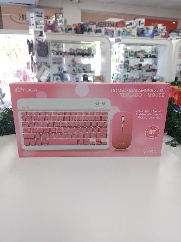 Producto - Teclado + Mouse Bluetooth Noga S5900