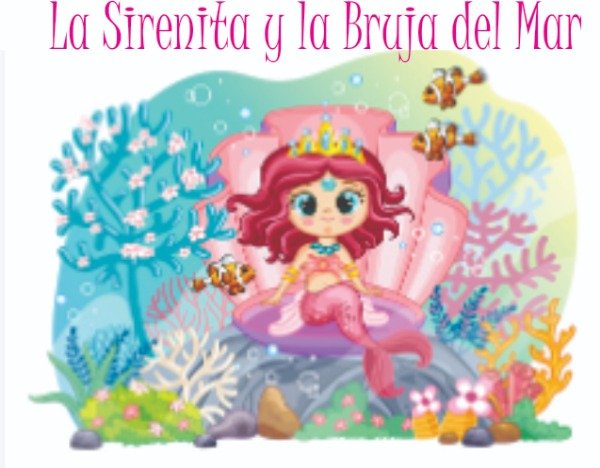 Producto - LA SIRENITA Y LA BRUJA DEL MAR